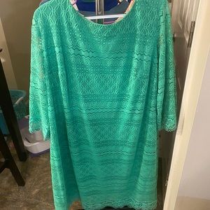 Dillards Green Dress